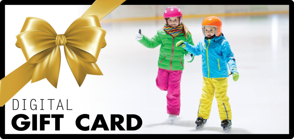 digital ice skating gift card